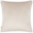 Lanzo Cut Velvet Piped Cushion Moonbeam